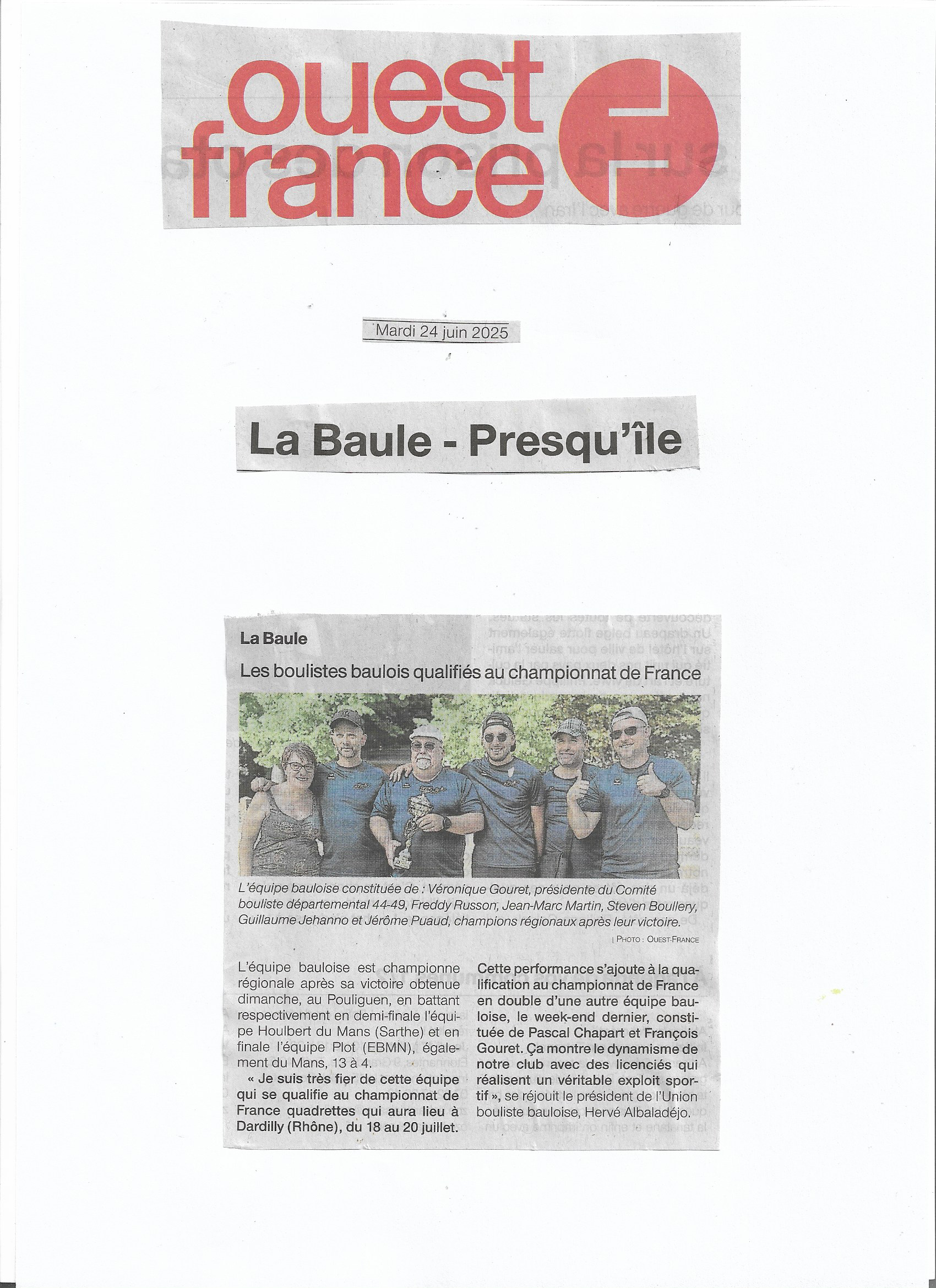 Article-de-Ouest-France-du-24-juin-2025