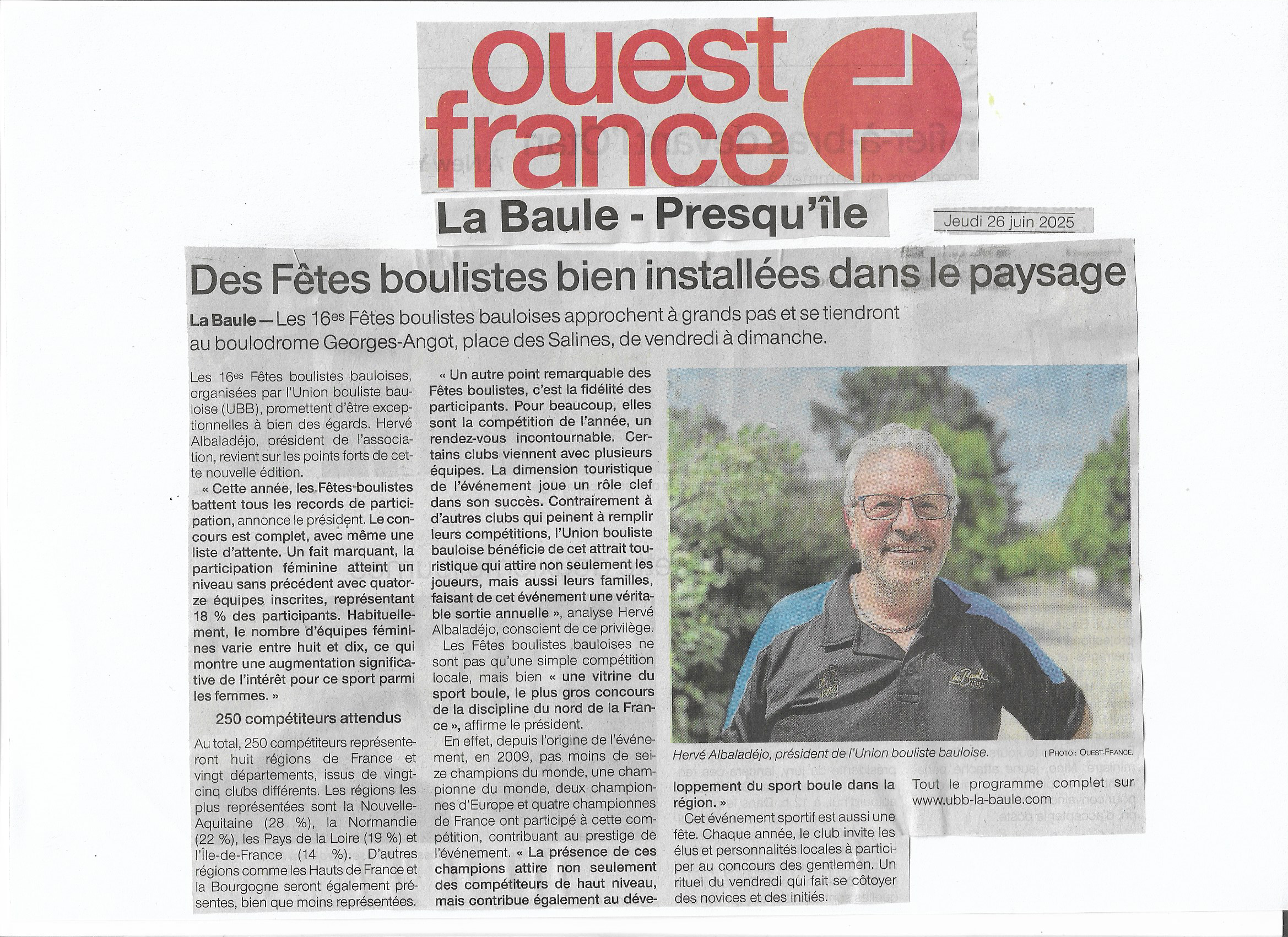 Article-ouest-france-jeudi-26-juin-2025