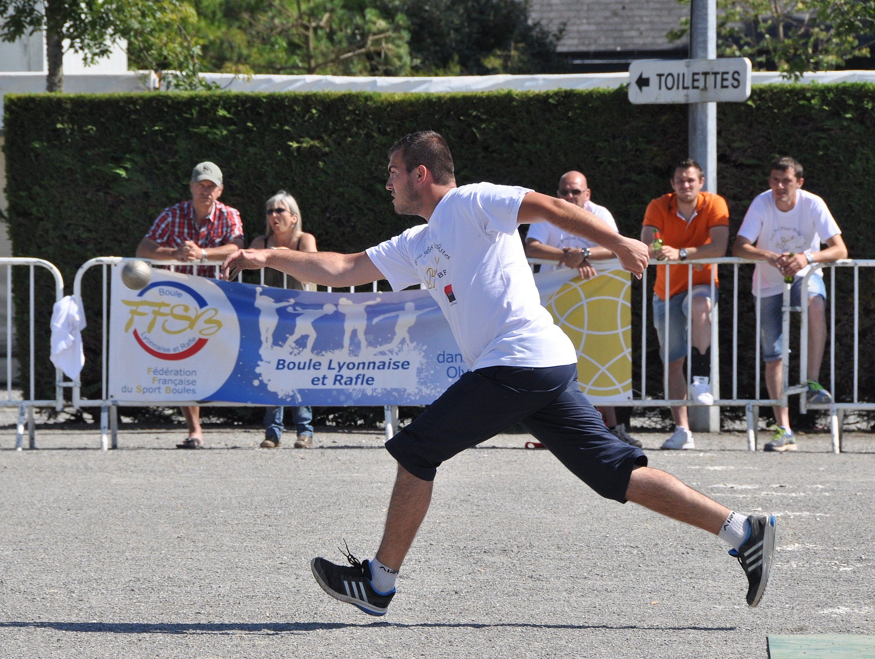 Nicolas rabim en demo tir rapide la baule 2016