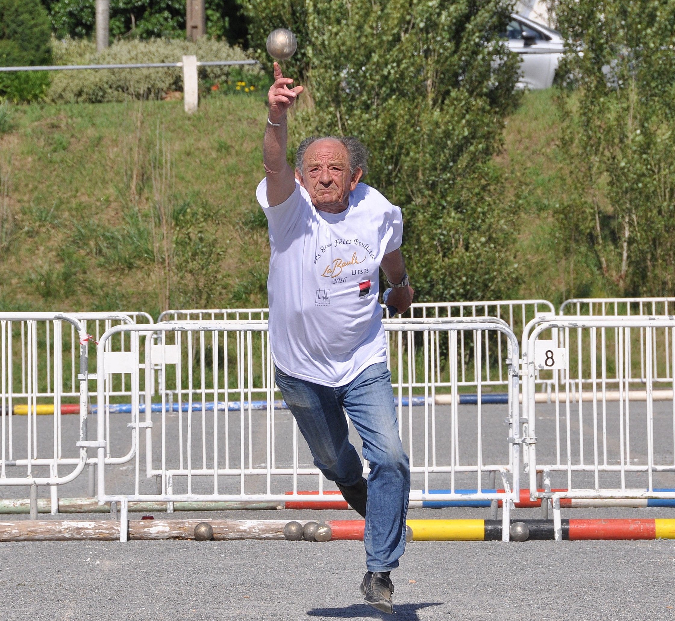 Nanou au tir lors du concours gentleman la baule 2016 