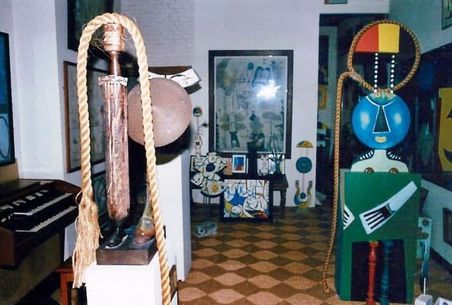 La galerie privée de l'artiste  André Vereecken à Sint-Niklaas.