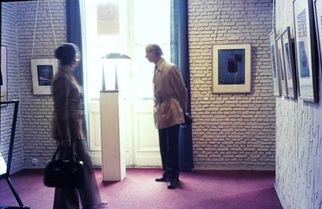 Exposition d’André Vereecken à la galerie Waumans 1974.