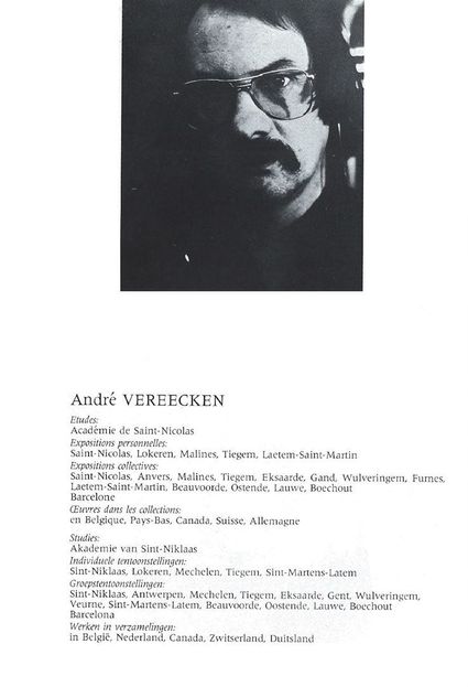 Brochure 1980 Vlaamse Fantastiek Palais de l Europe