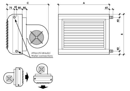 Dimensiones XT CA