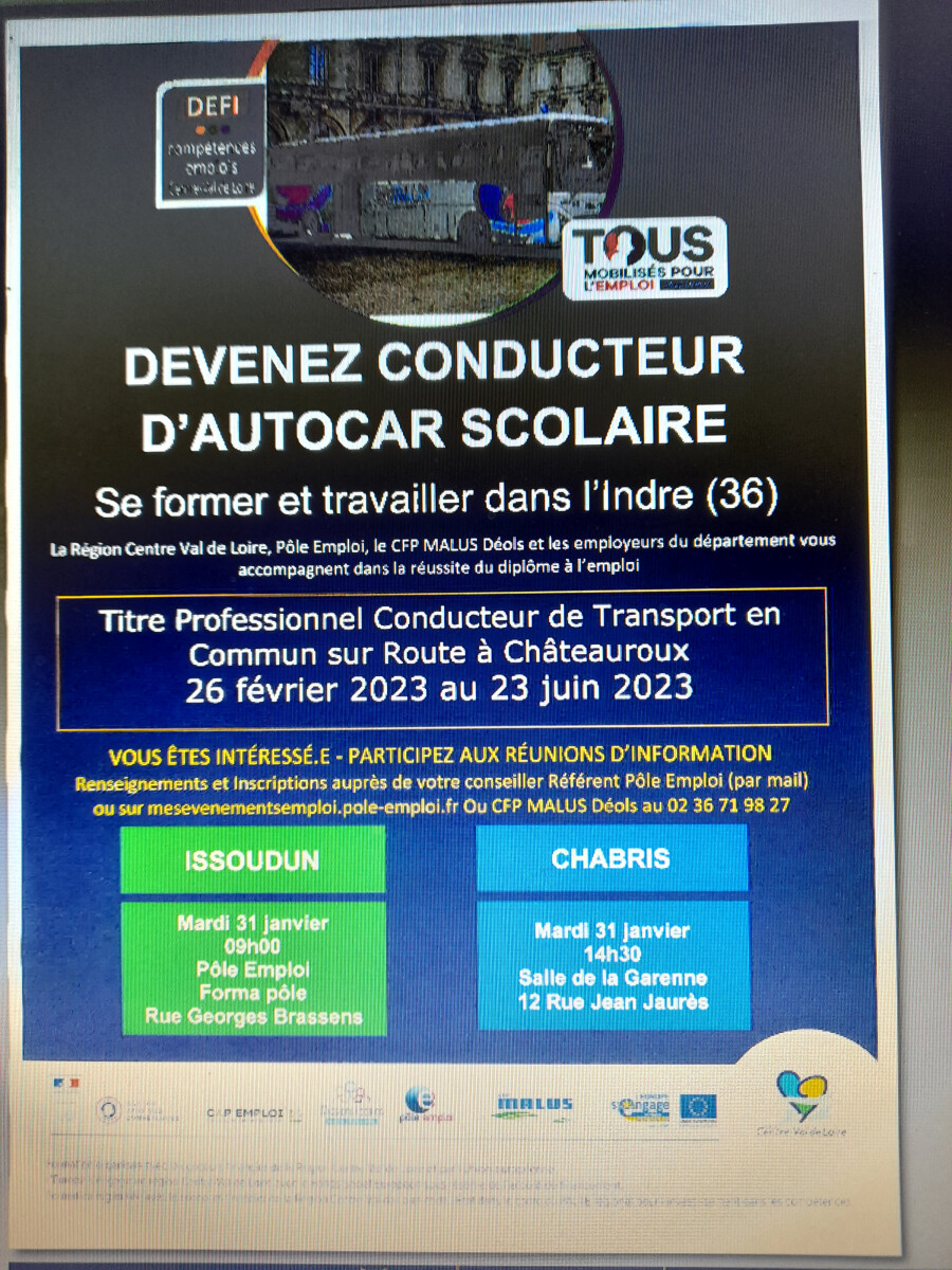 Devenez conducteur de bus scolaire