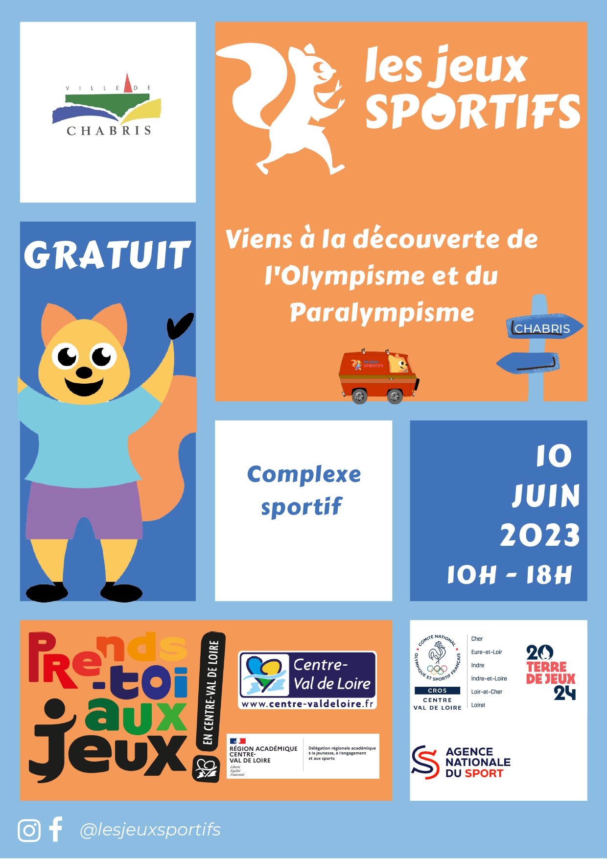 Les mini olympiades à Chabris