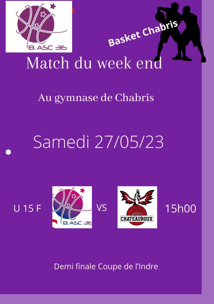 Match de basket à Chabris