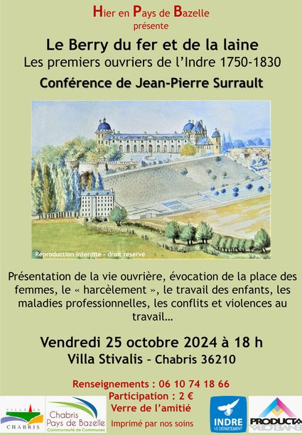 Hier en pays de Bazelle : conférence