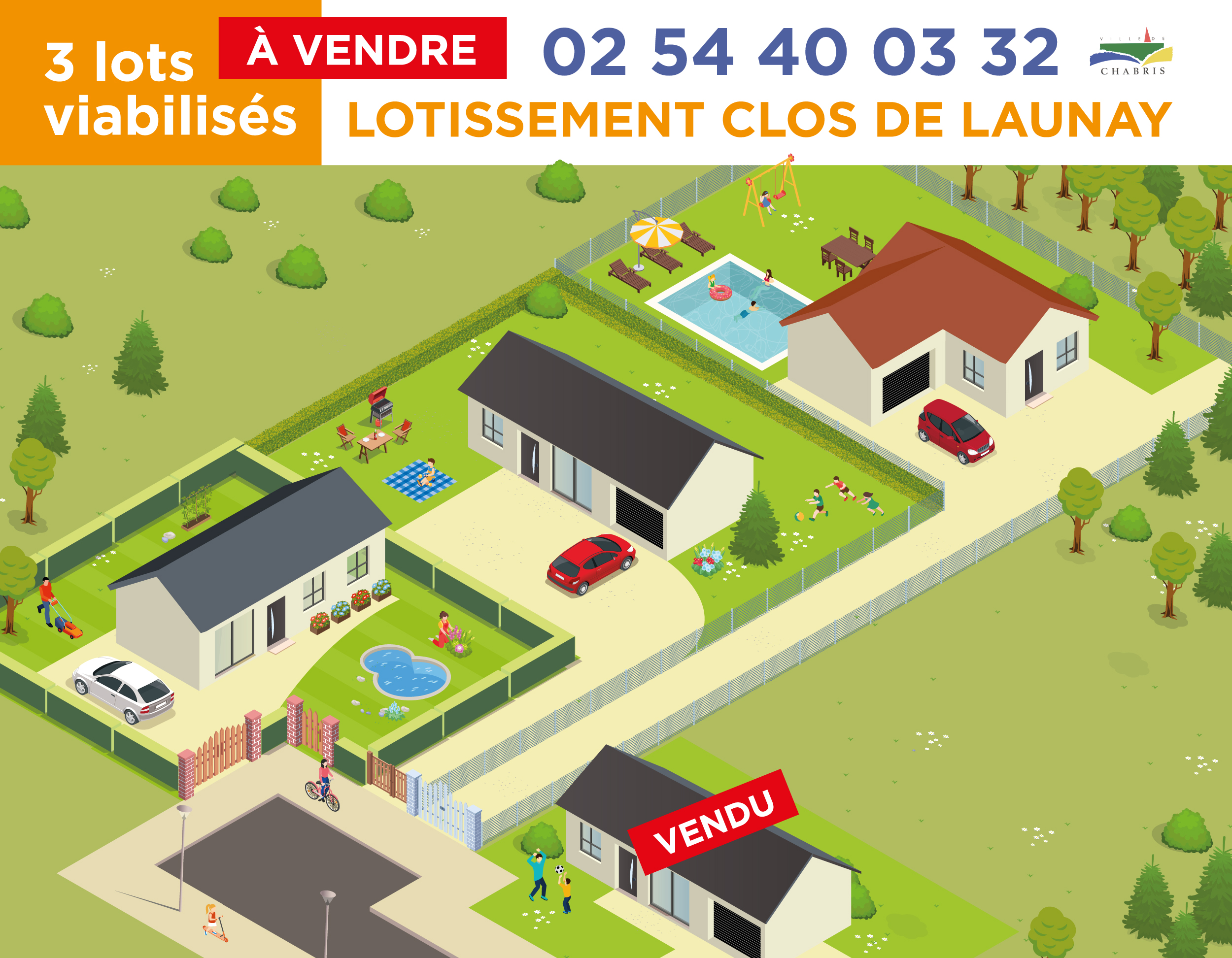 Lotissement Clos de Launay : terrains à vendre