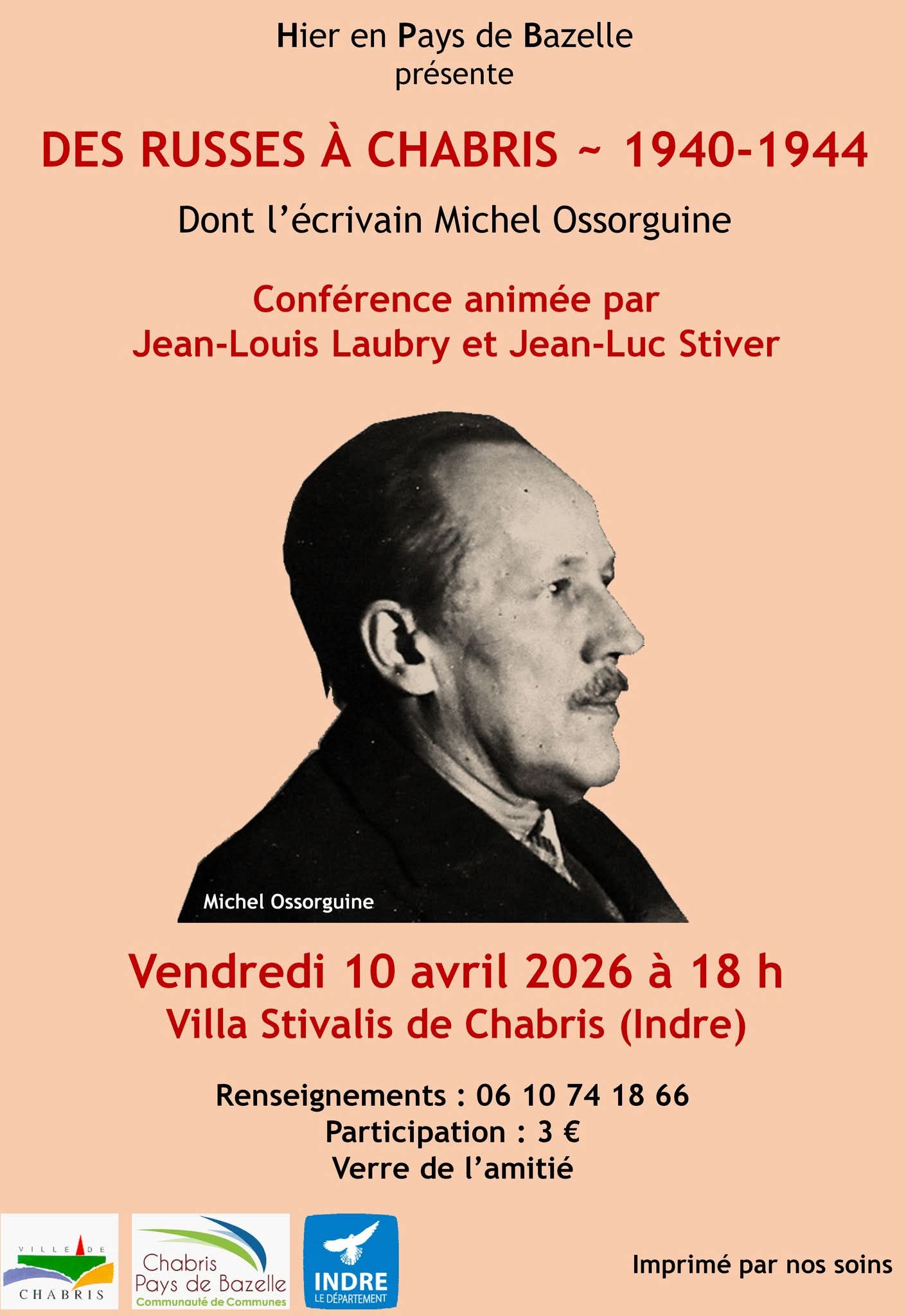 Hier en Pays de Bazelle : conférence 