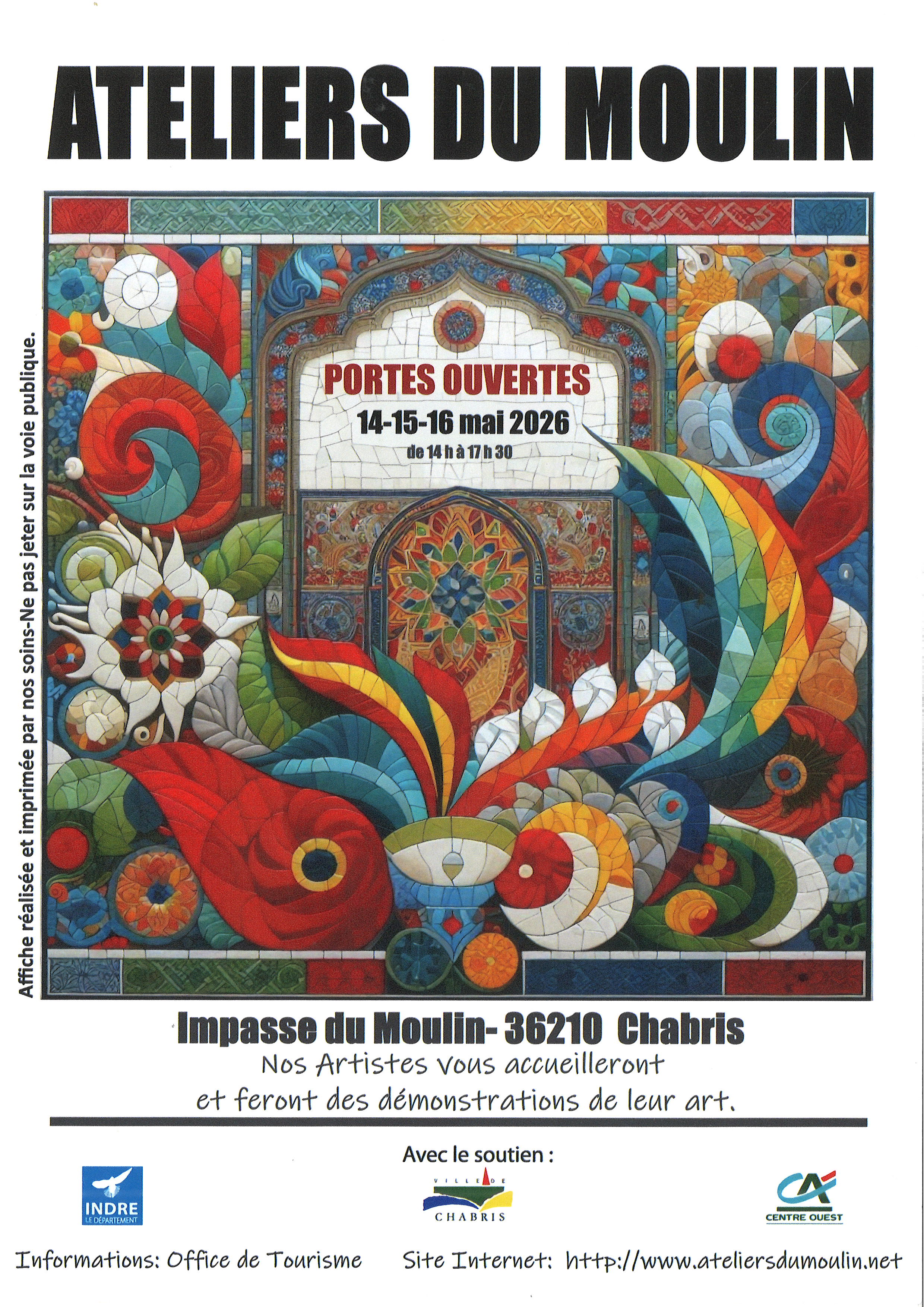 Ateliers du Moulin : portes ouvertes