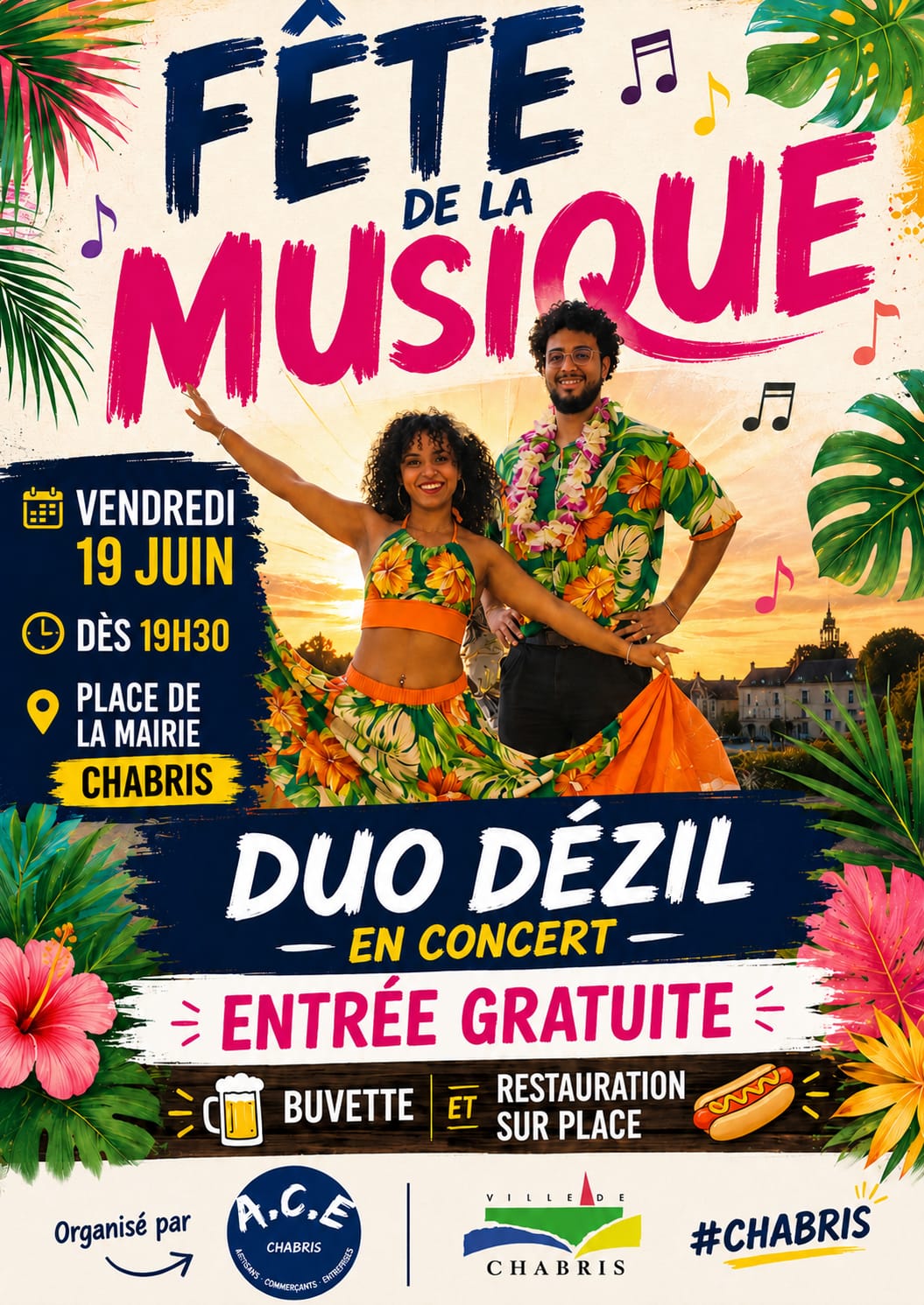 Artisans, Commerçants et Entrepreneurs : fête de la musique