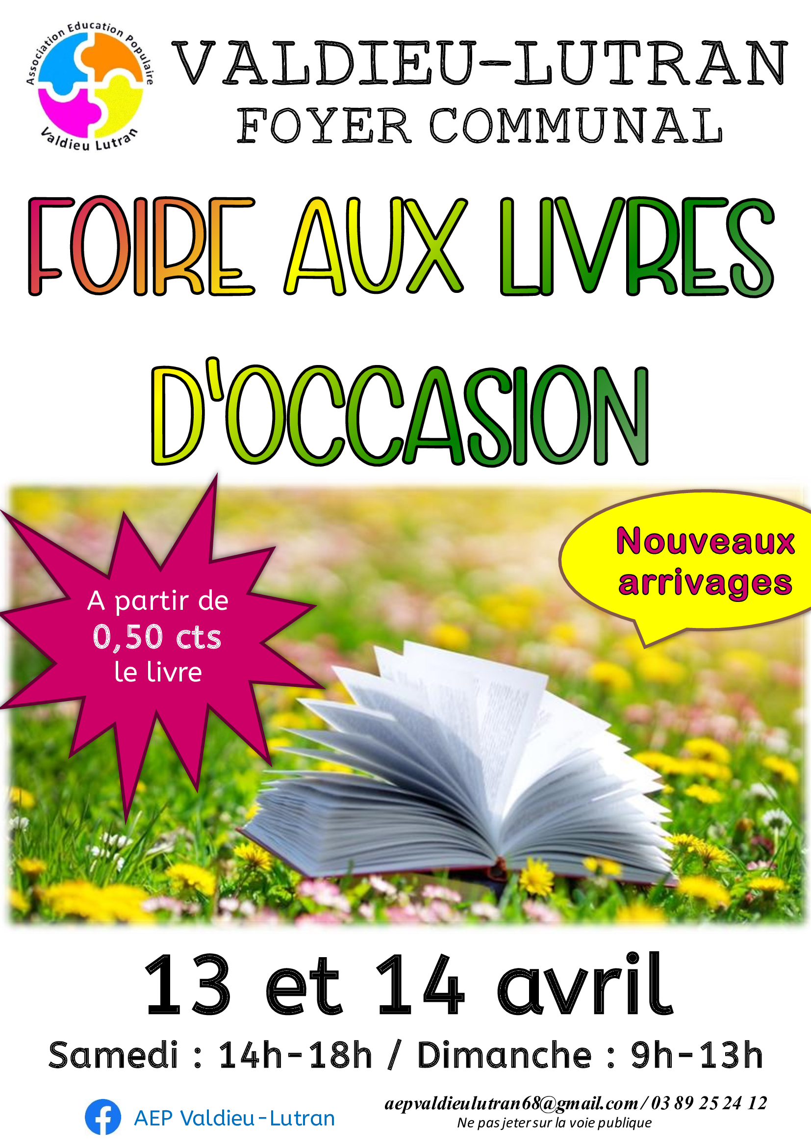 Affiche-foire-aux-livres 13-14-04-2024