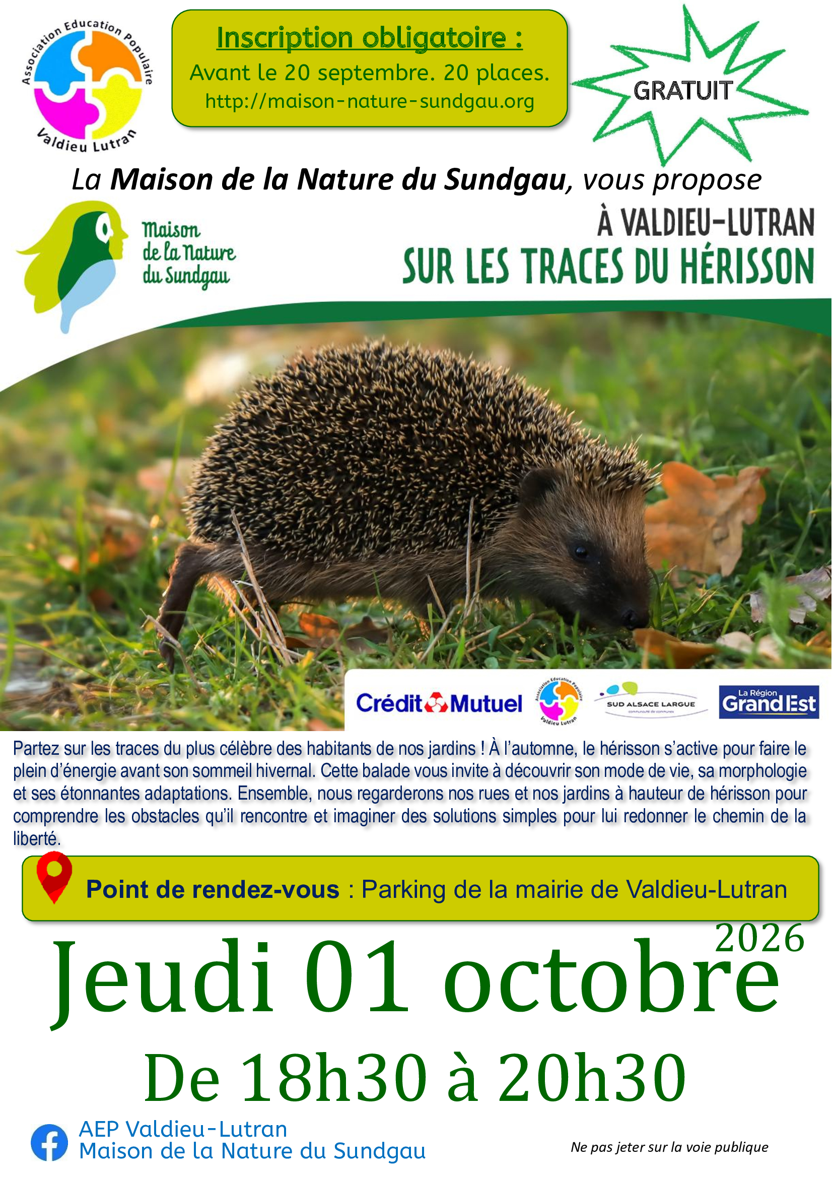 Affiche-sur-les-traces-du-herisson-a-valdieu-lutran 01-10
