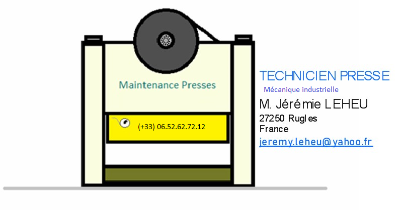 Carte-recto-de-visite-Maintenance-presse-
