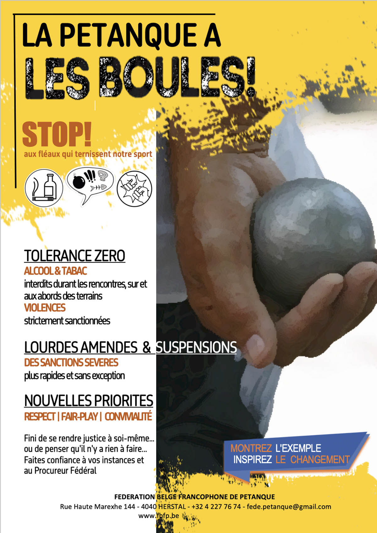 Affiche discipline