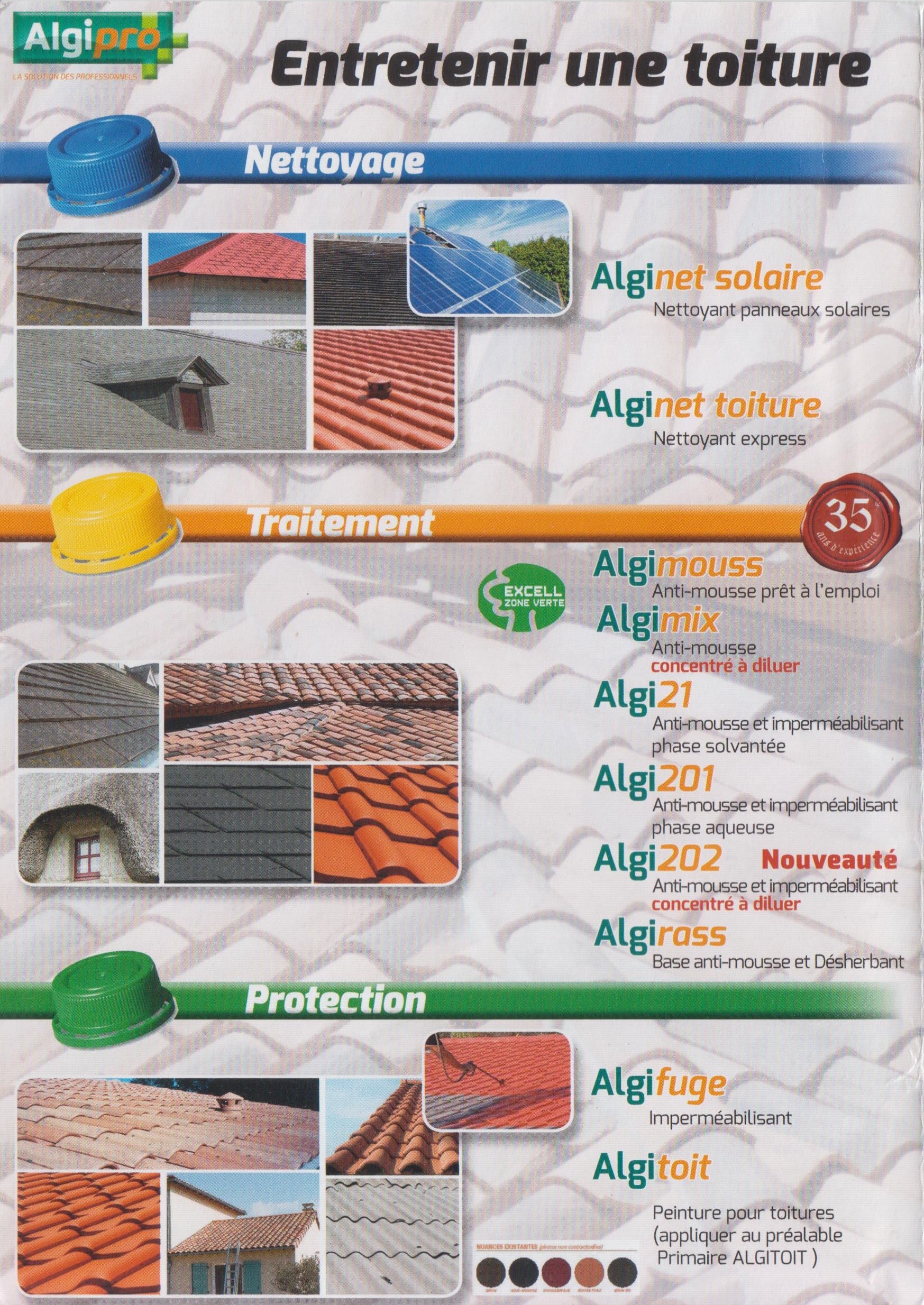 Plaquette entretien toiture