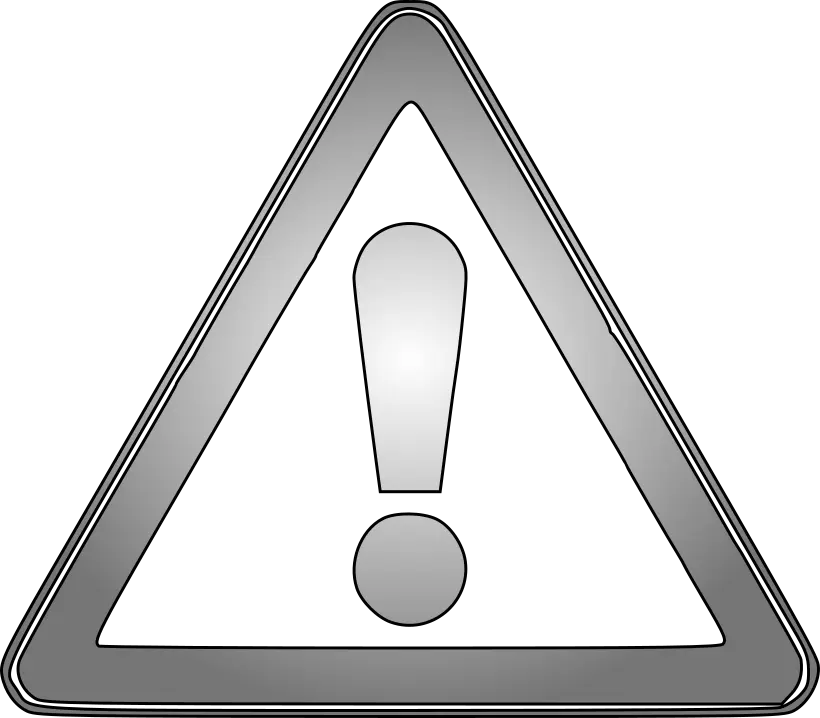 Stylised CAUTION sign – Sekhamet's personal graphic identity. 