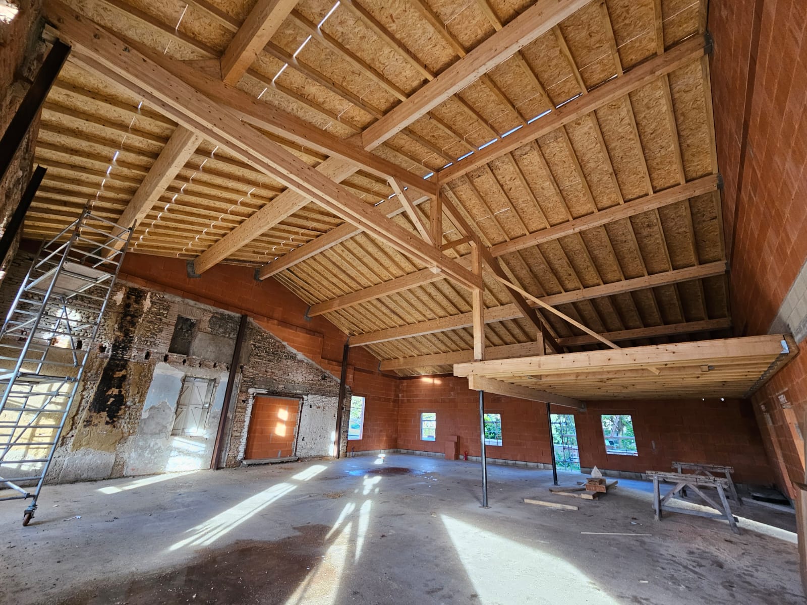 Retour sur un chantier en cours : rénovation d’une pharmacie à Fronton