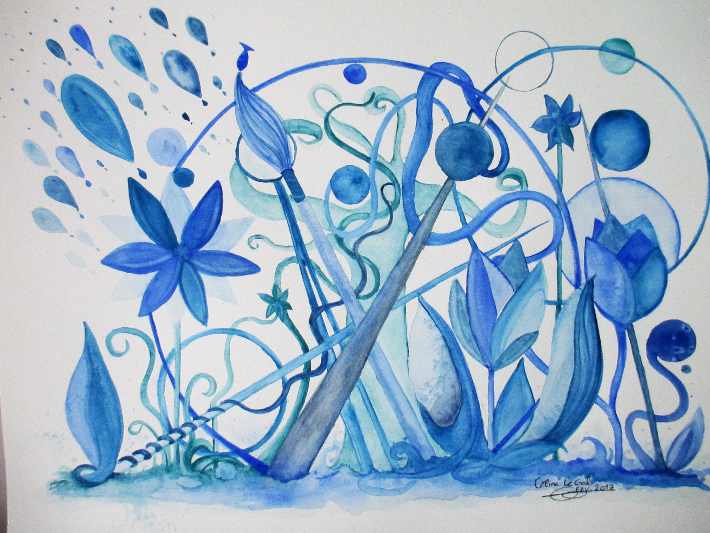 Little blue fish celinelegal fev2017