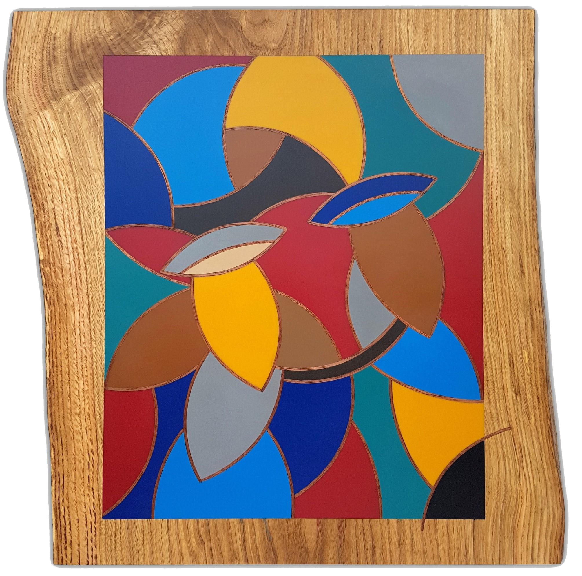 Laponica Ant par David Vereecken : abstraction végétale de la collection Selestica aux formes colorées.

