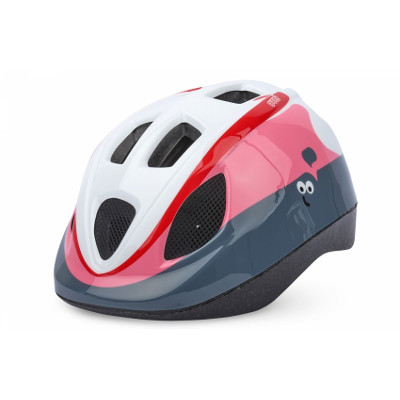 Casque velo enfant guppy rose xs polisport full