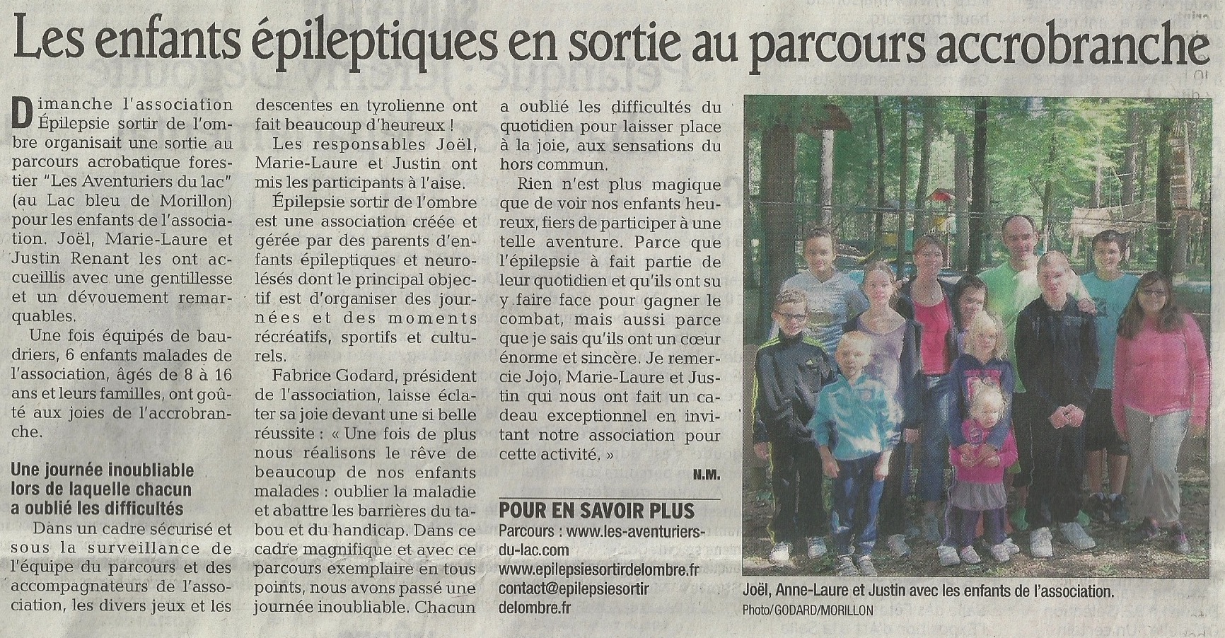 20120920 Article Accrobranche Dauphine
