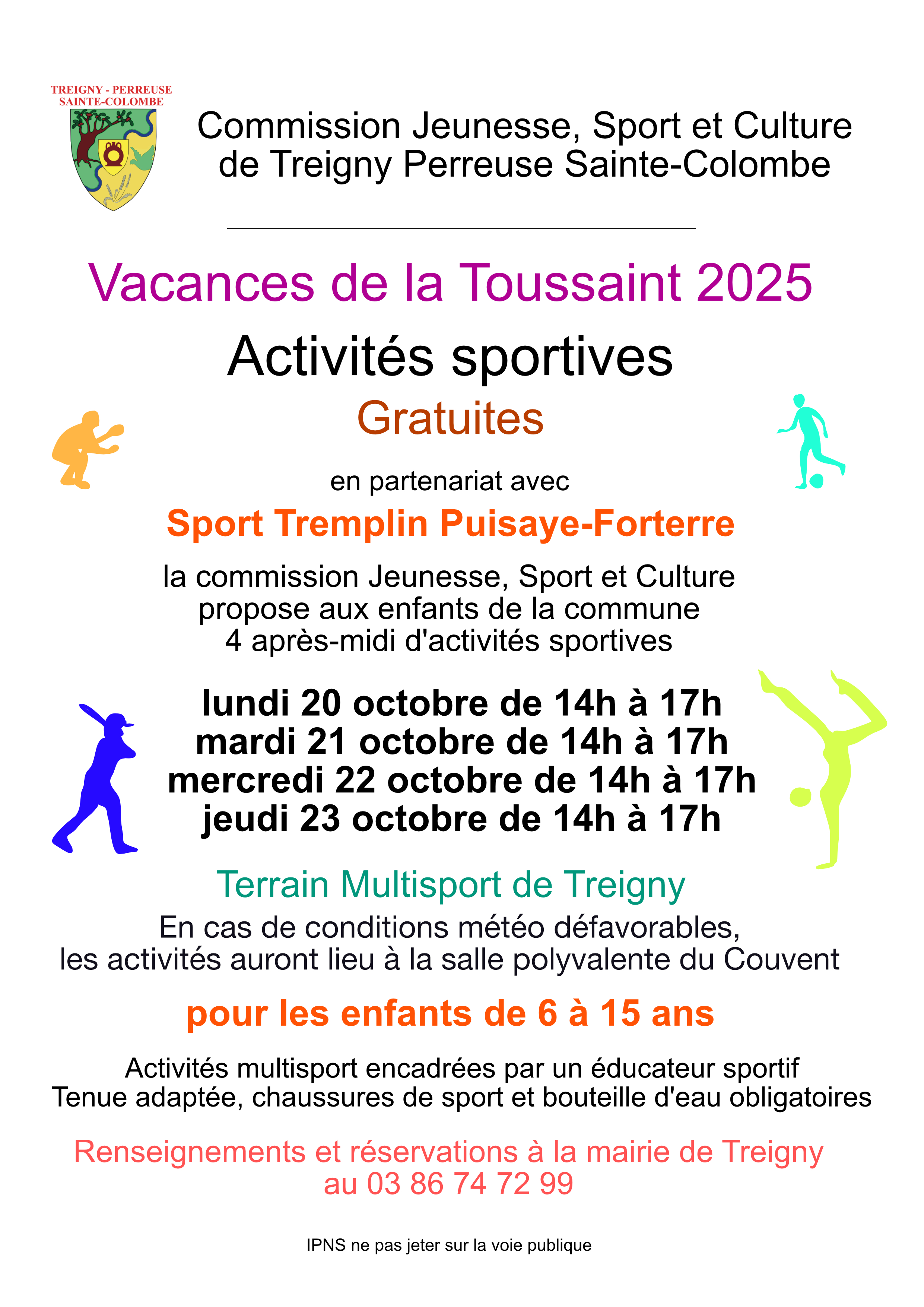 Sport- toussaint 2025