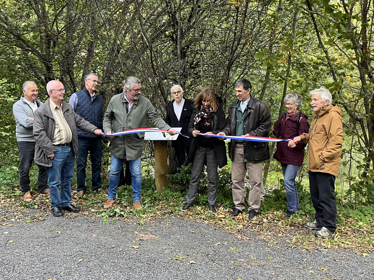 Inauguration des sentiers thématiques de St-Clément et Raulhac