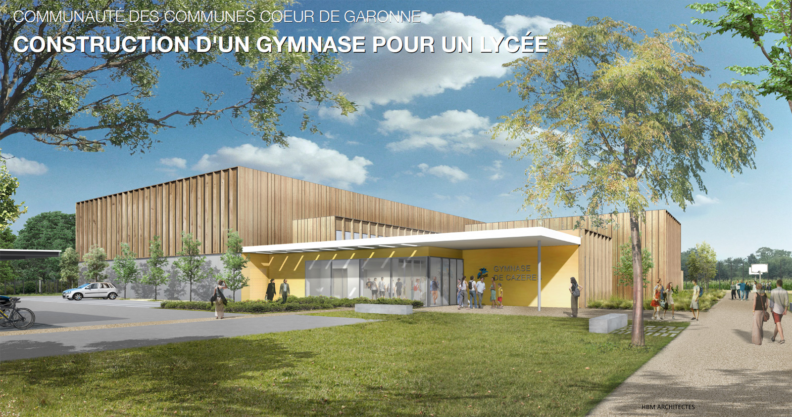 Gymnase à CAZERES / GARONNE (31)