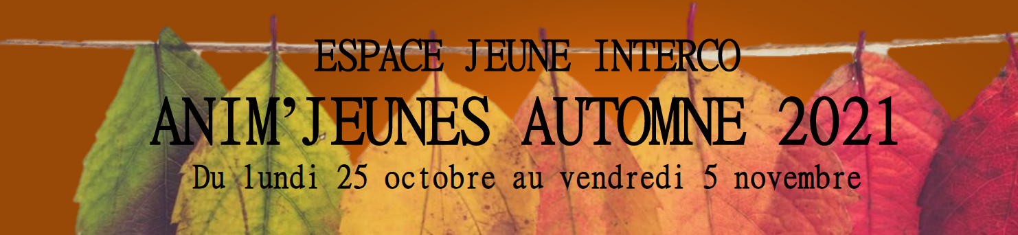 animations pour les vacances de la Toussaint