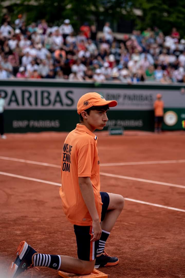 Thomas le jeune tennisman brussois