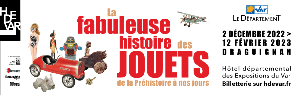 Exposition La fabuleuse histoire des jouets, de la Préhistoire à nos jours