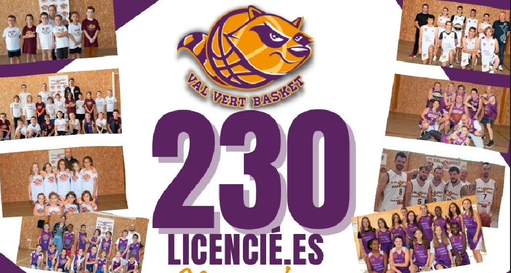 230 licencié.es en 2023