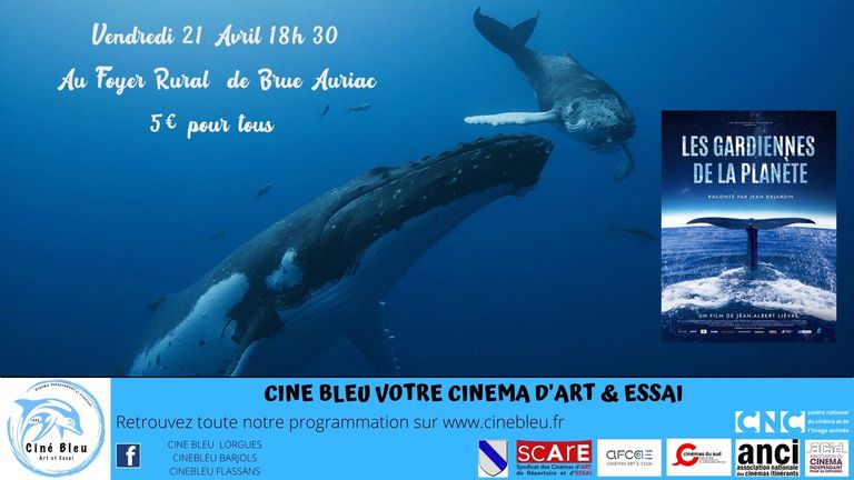Cinéma "les gardiennes de la planète" à Brue-Auriac le 21/04