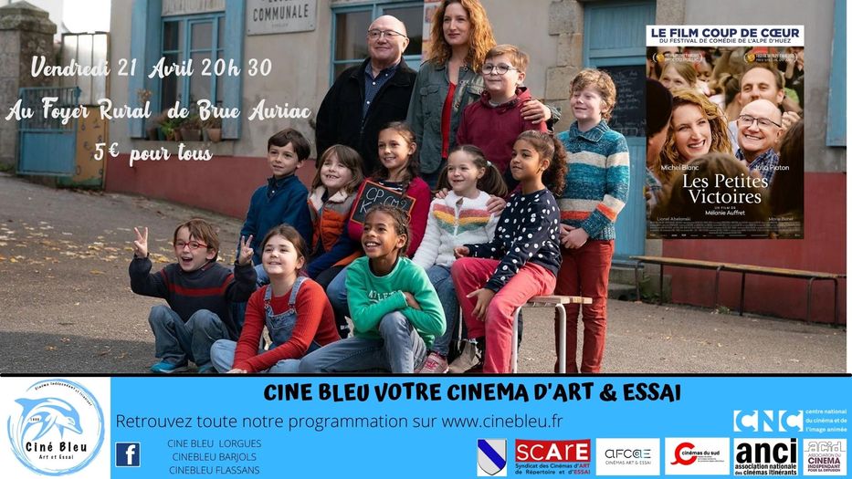 Cinéma "les Petites Victoires" à Brue le 21/04