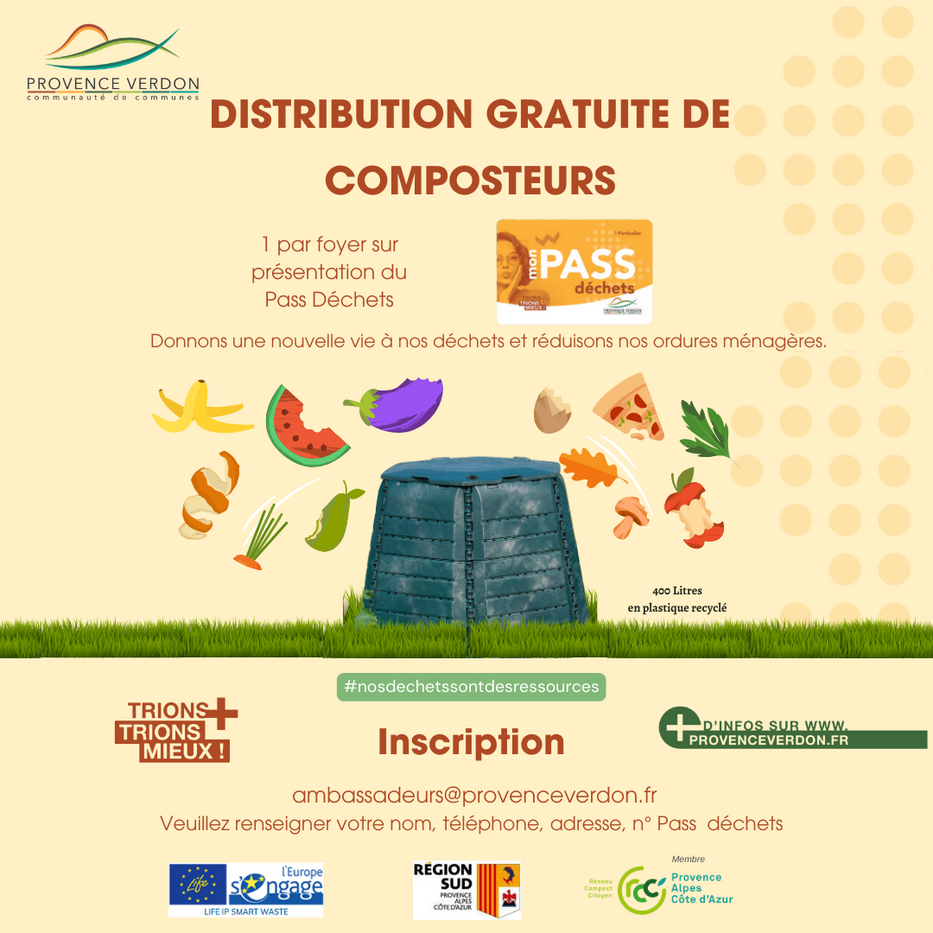 distribution de composteur
