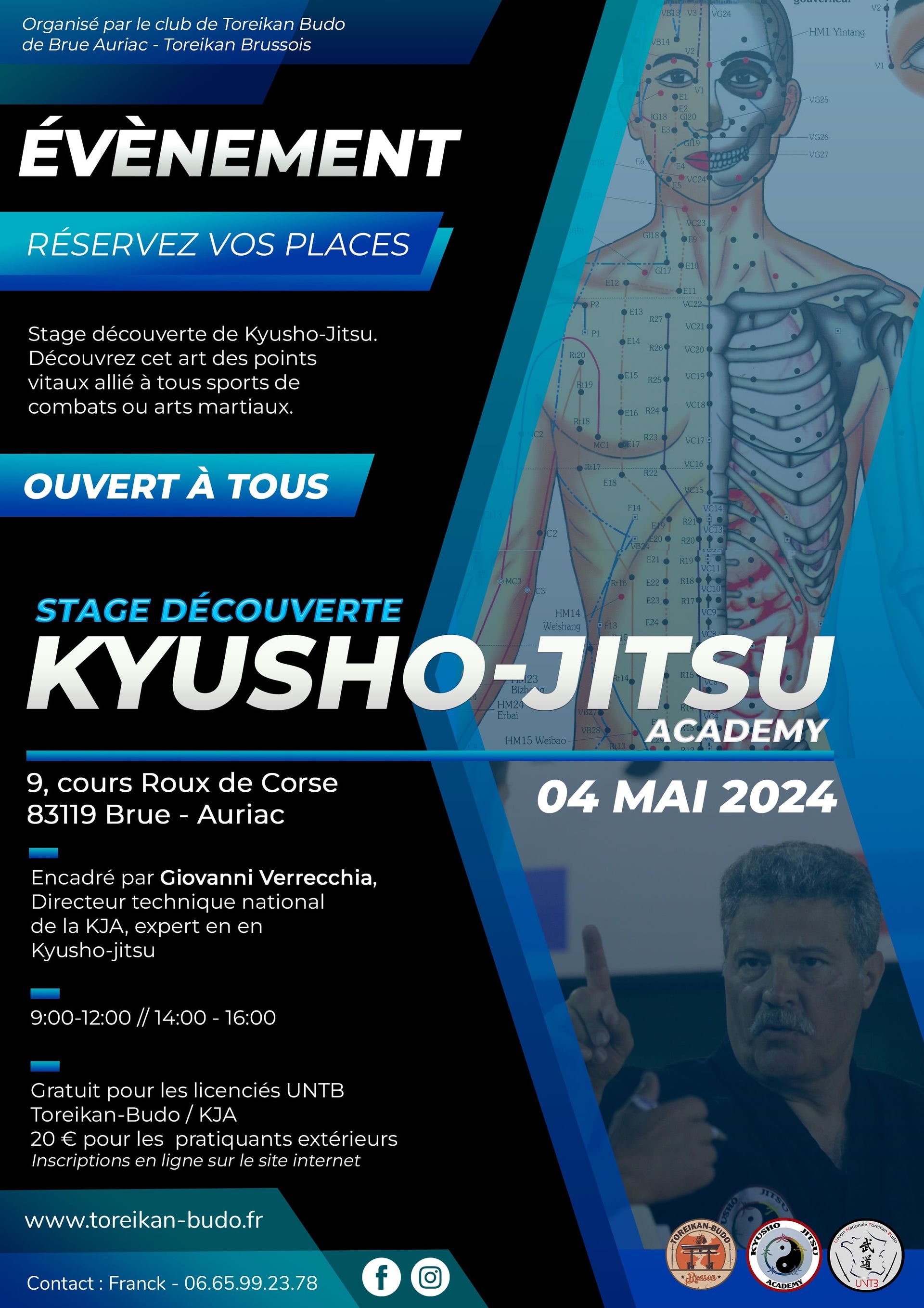 stage découverte Kyusho-Jitsu