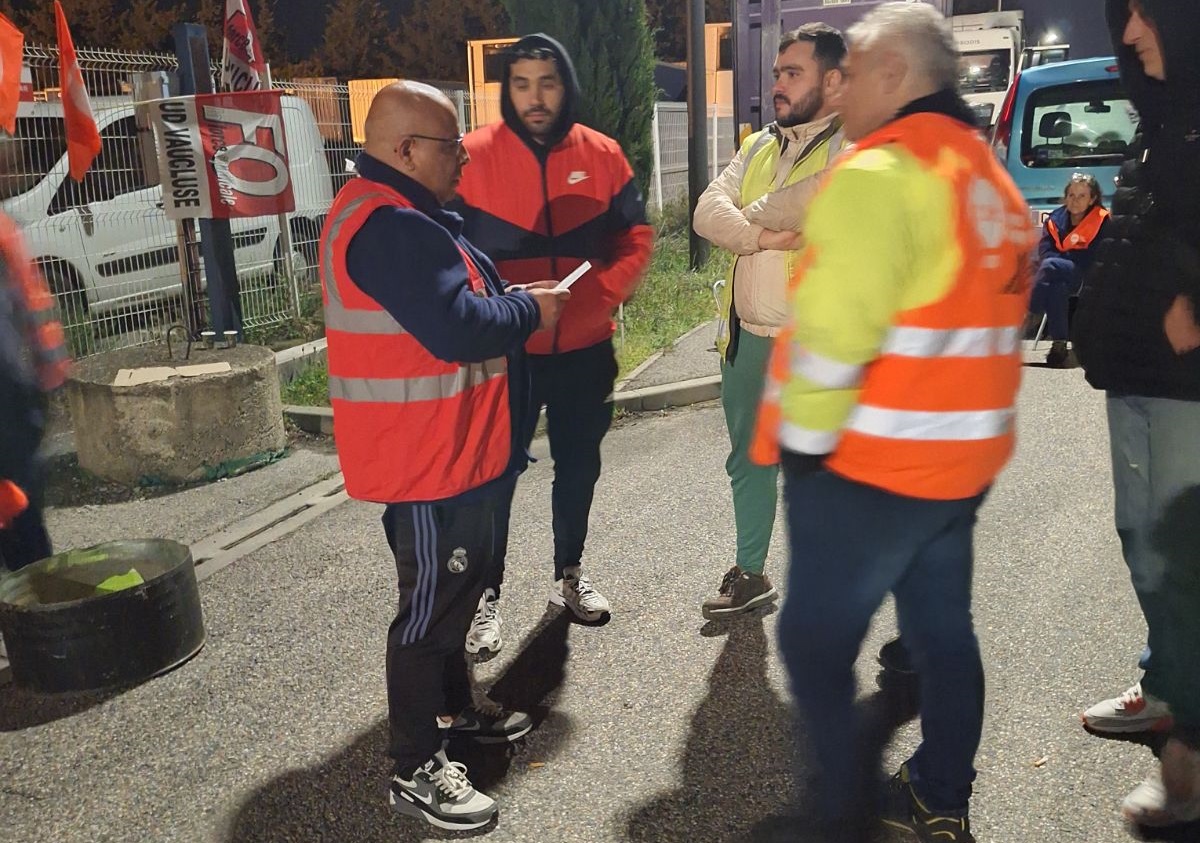 Grève GEODIS Sorgues