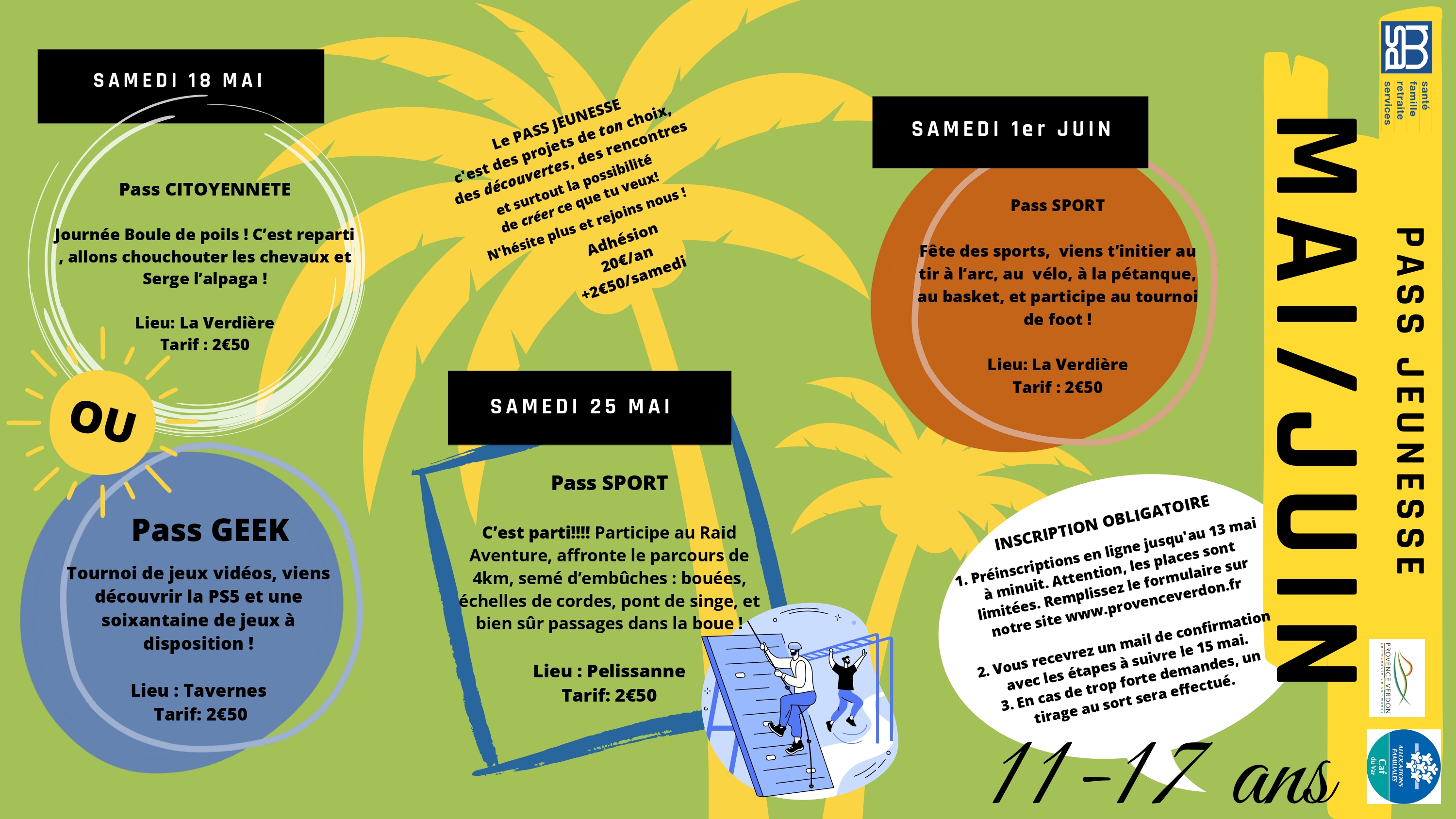 planning pass jeunesse