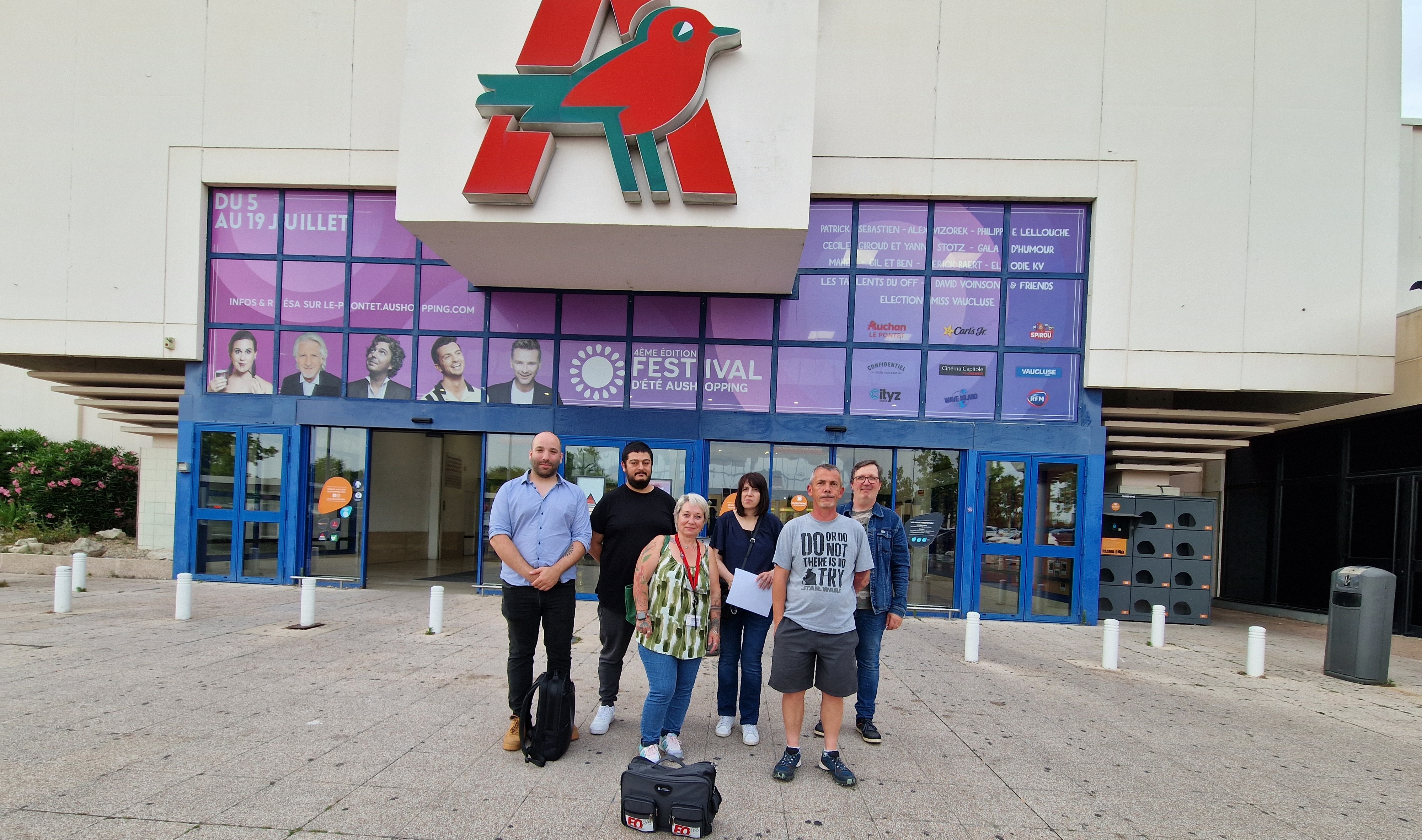 Une victoire aux élections CSE d'Auchan