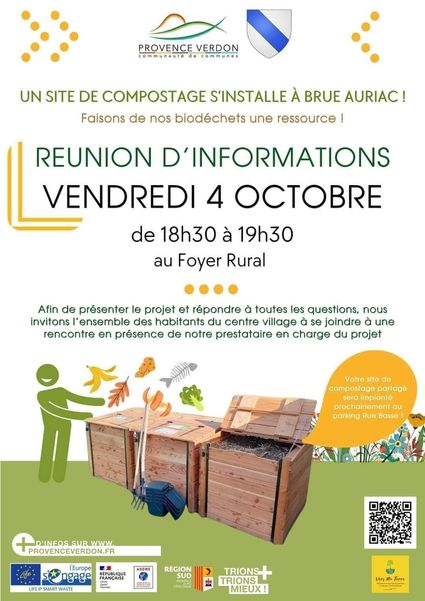 Réunion d'informations compostage partagé