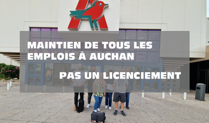 Plan de sauvegarde de l'emploi à Auchan