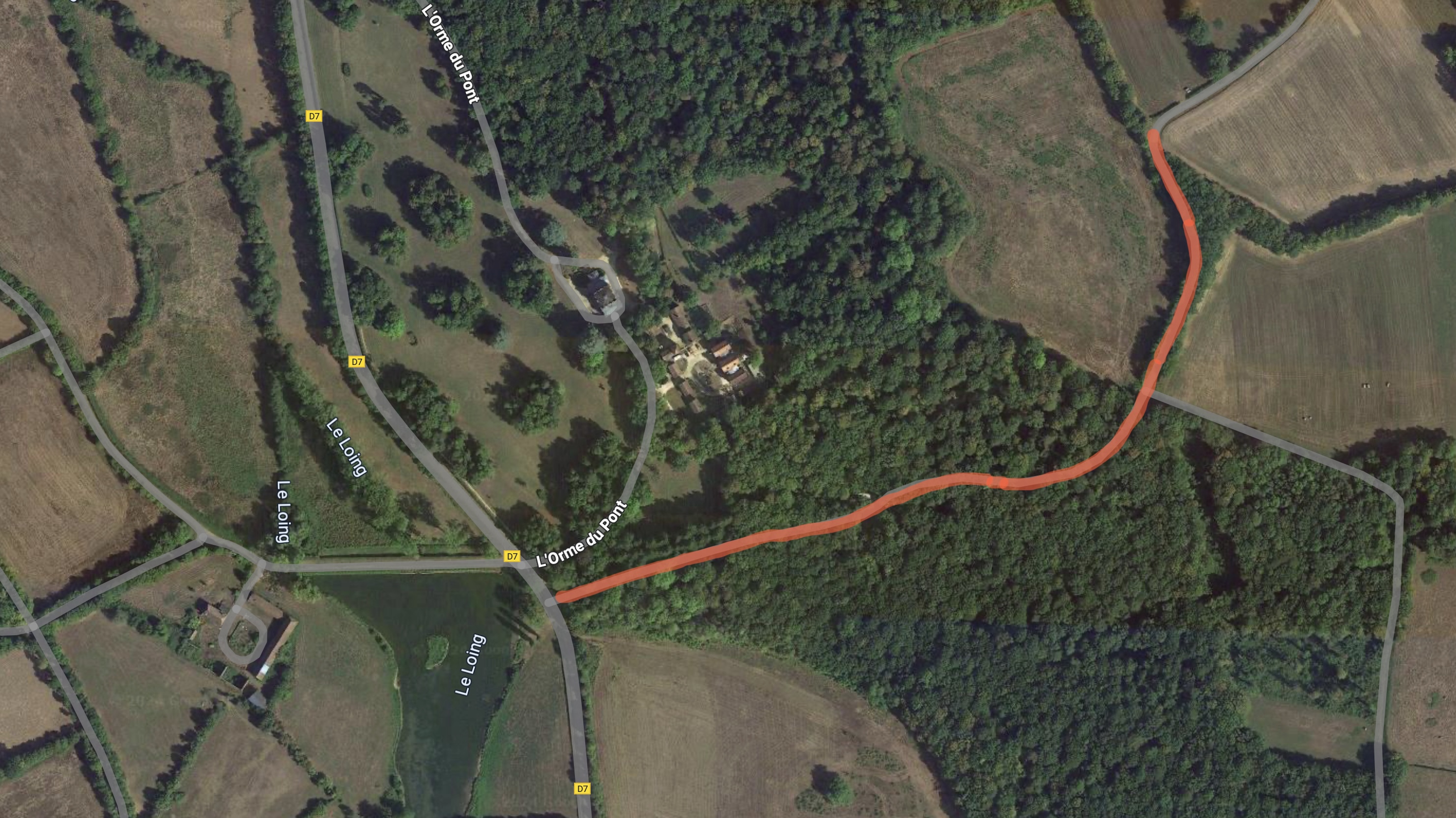 Voirie Sainte-Colombe-sur-Loing