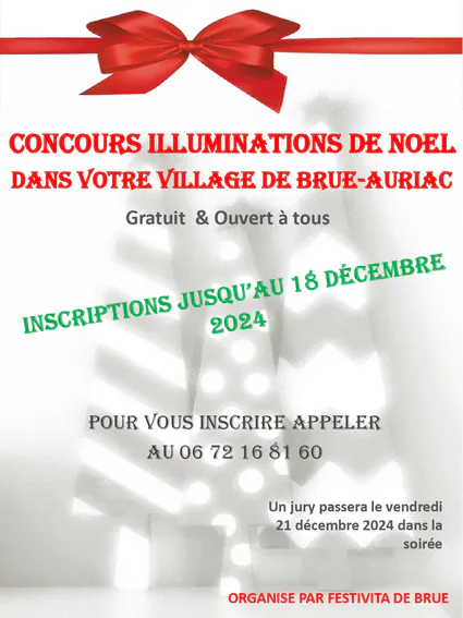 Concours d'illuminations de Noël