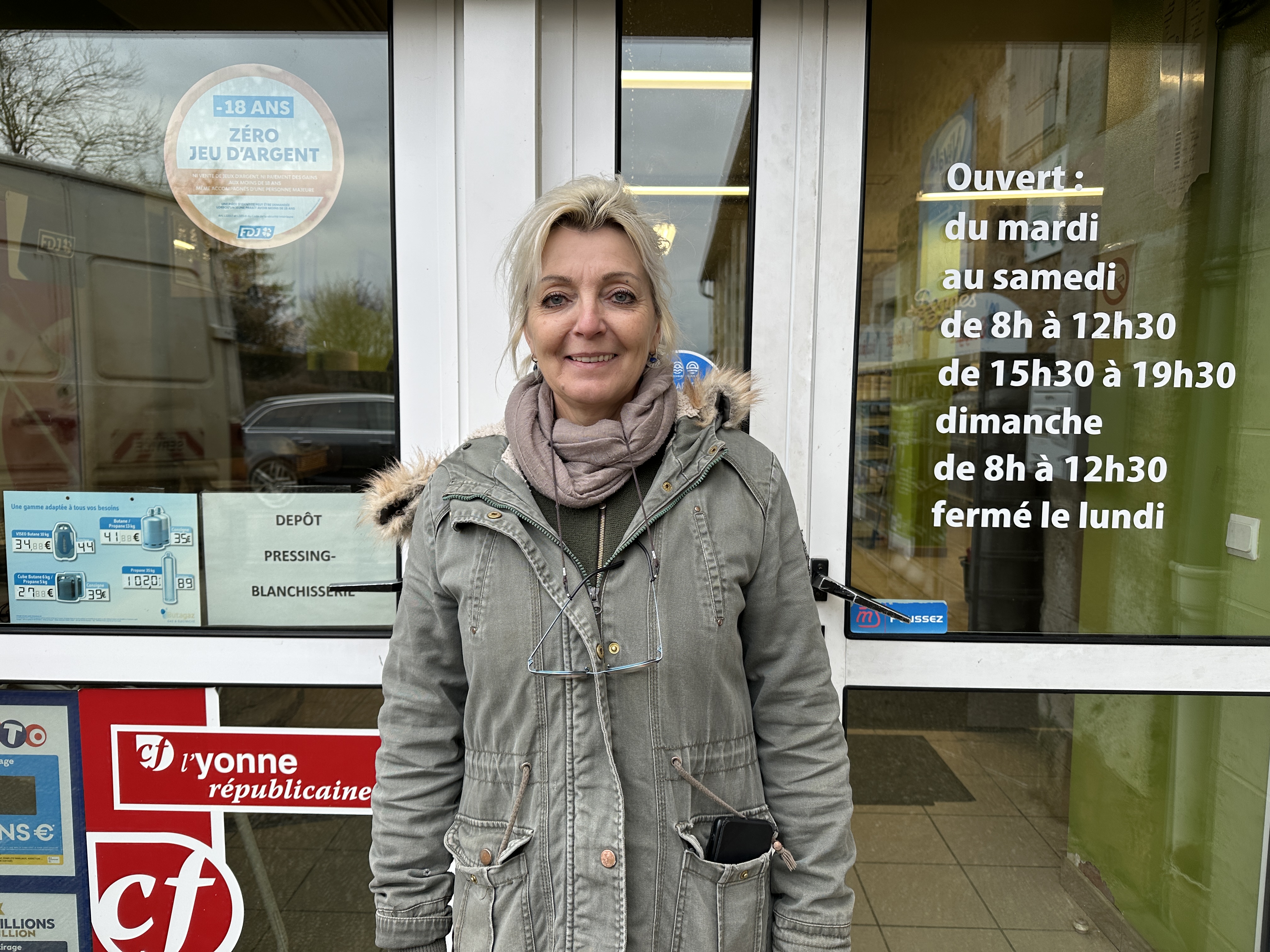 Réouverture de la supérette de Treigny