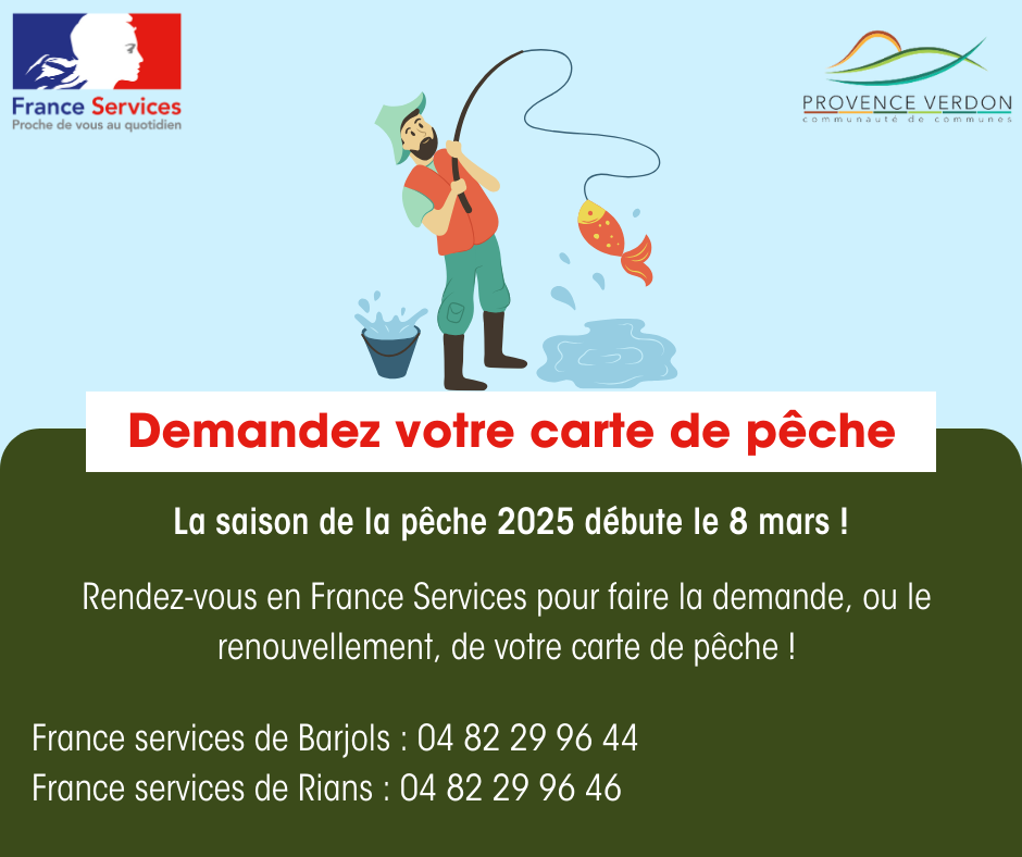 Carte de pêche