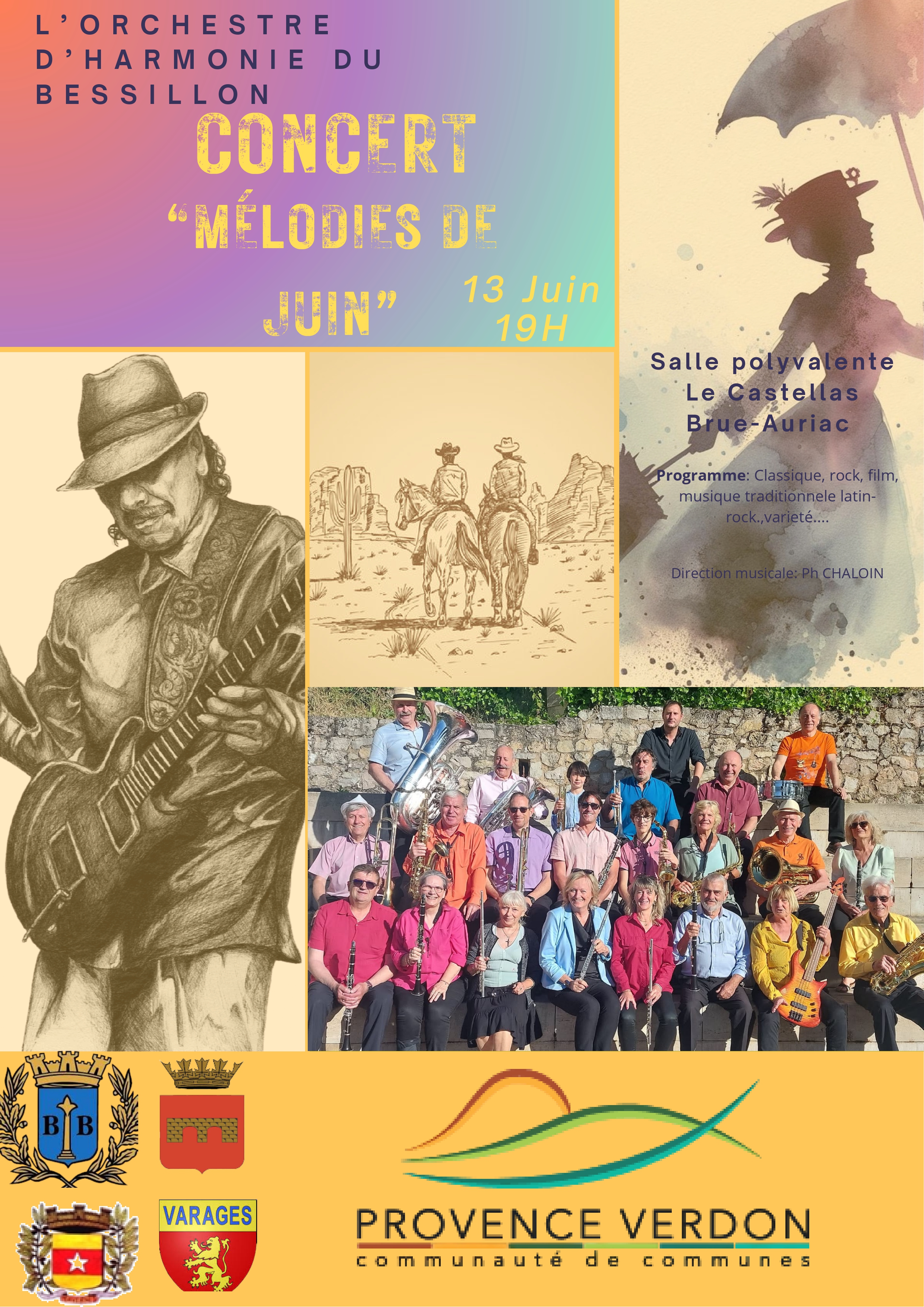concert de l'Orchestre d'Harmonie du Bessillon