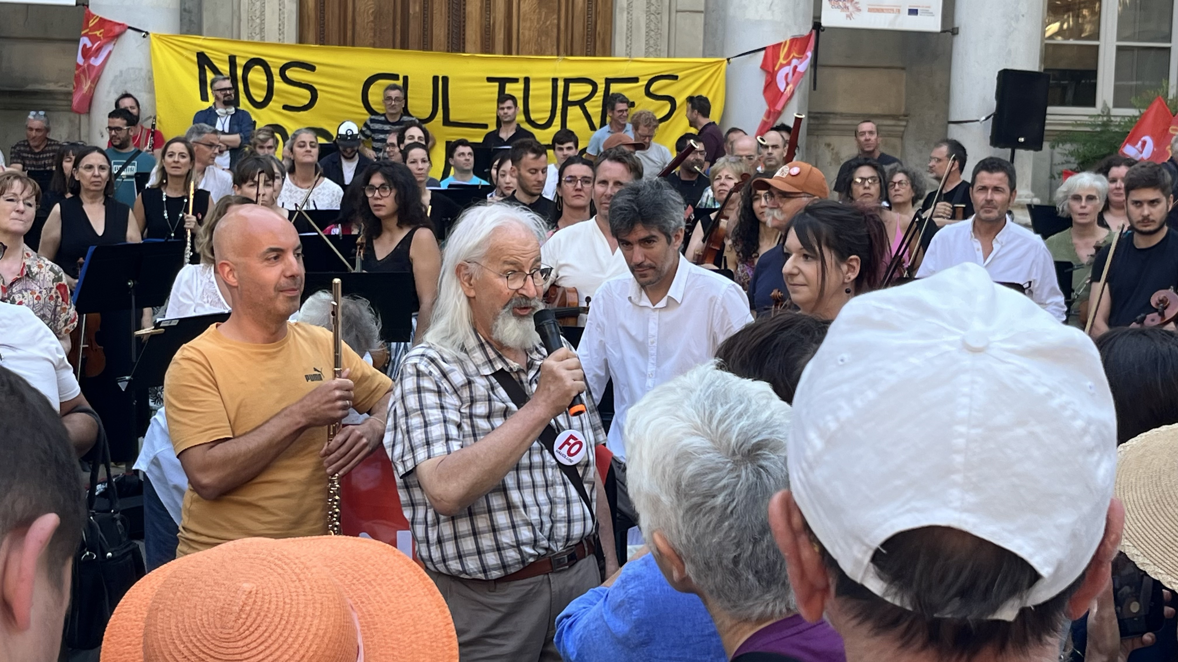 Concert-Manifestation en défense de la Culture