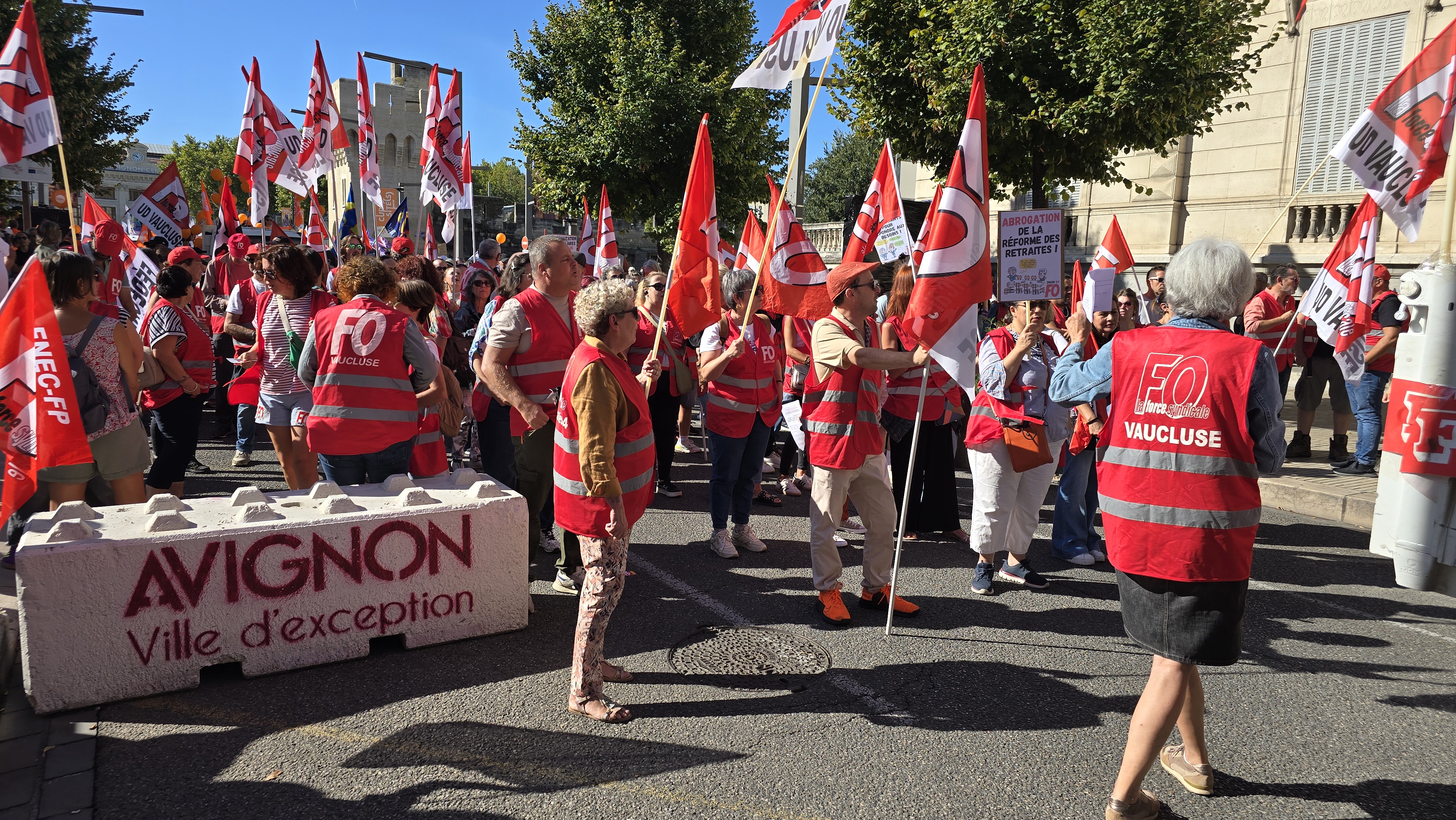 Manifestation du 18 septembre